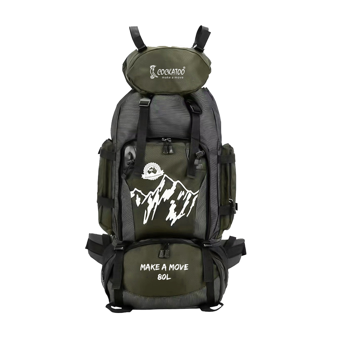 80L Army Rucksack Trekking Bag