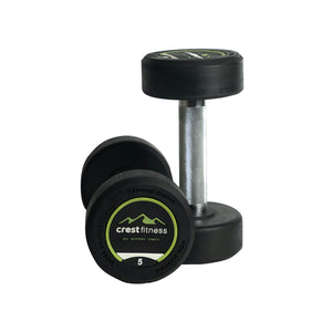 ROUND RUBBER COATED DUMBBELLS (Pair)