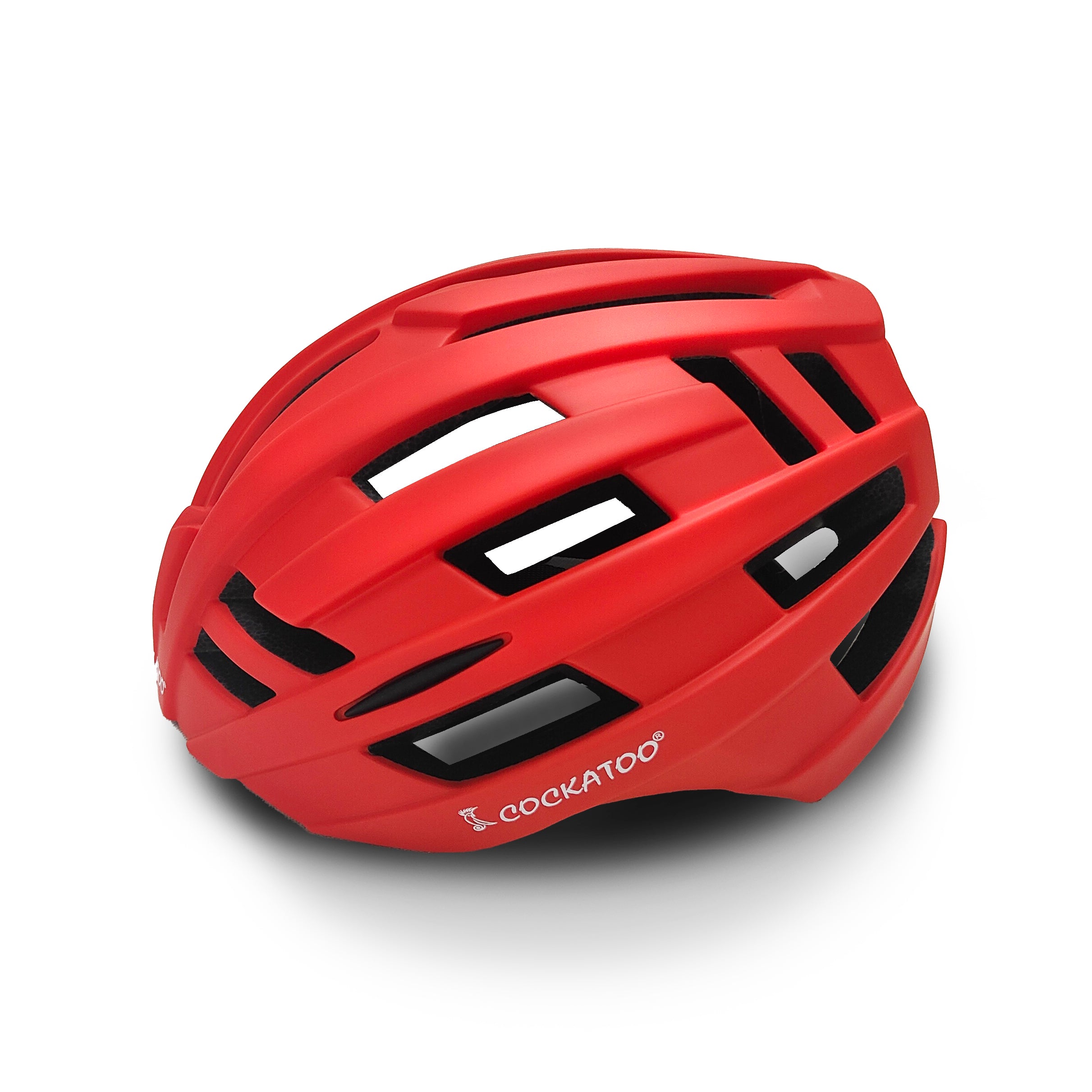 Cockatoo Adult Bike Helmet With Rechargeable Usb Light Bicycle Helmet For Men Women Road Cycling Mountain Biking