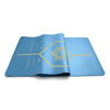 Super Premium Pure Natural Rubber Yoga Mat - 5.5 MM - Blue