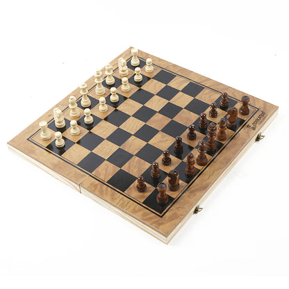 CHESS 1.0 WOODEN NON MAGNETIC CHESS