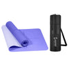 Premium 6 MM TPE Non Slip, Unrolls Flat Always Yoga Mat - Purple