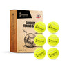 Cokatoo Tennis Ball Cricket Tennis Ball Light Tennis Ball for Cricket Tournament, Street Match Cricket Ball Tennis for Lawn Cricket Soft Tennis Balls (Pack of 6) - Yellow