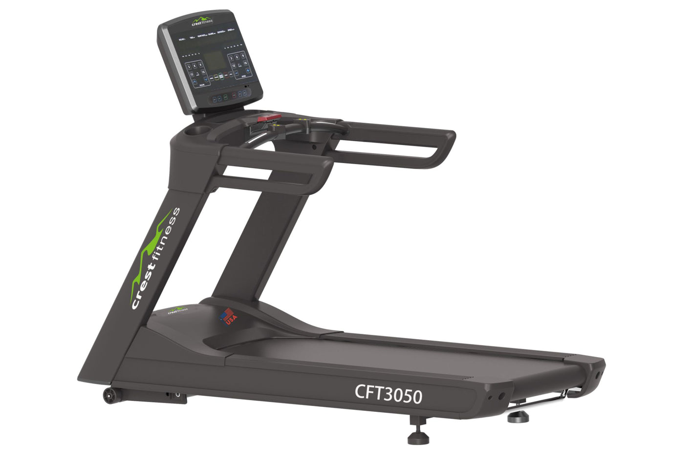 CFT 3050 Commercial Treadmill | 8 HP Peak AC Motor | 0.8-24 Km/h Speed