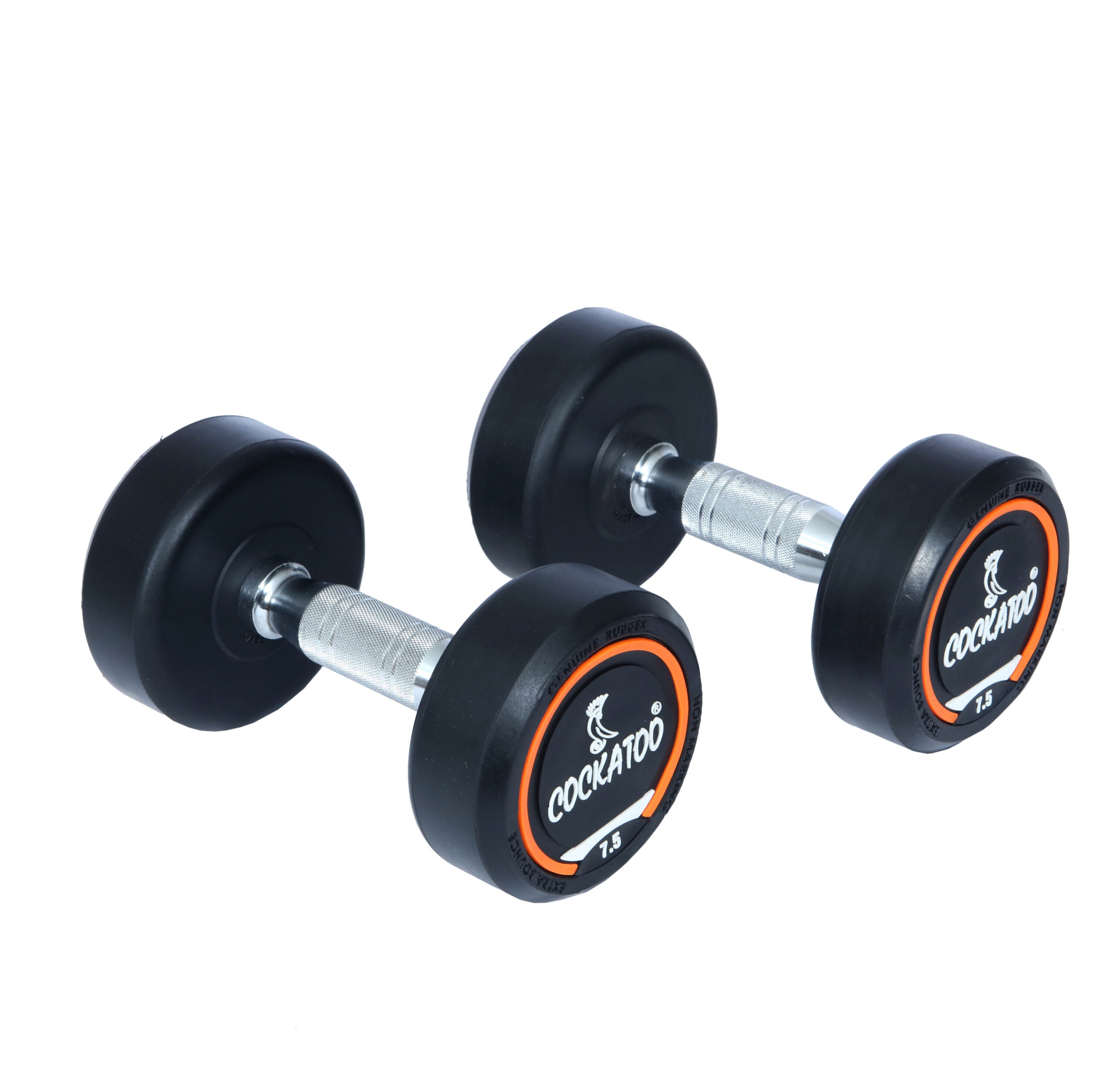 Rubber coated best sale dumbbell set