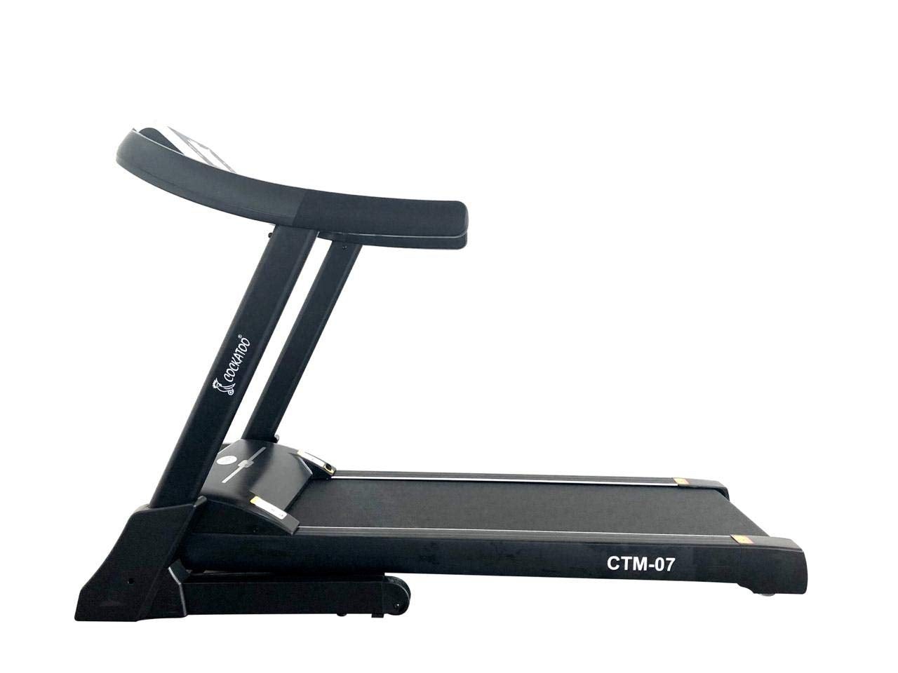 Cockatoo CTM 07 3 HP 6 HP Peak DC Motorised Treadmill Max Speed