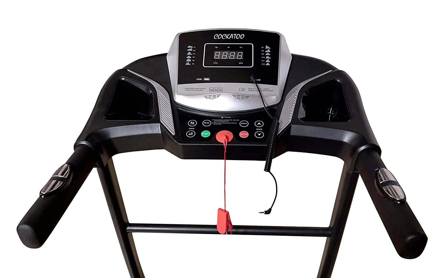 Cockatoo CTM 05 1 HP 2 HP Peak DC Motorised Treadmill for Home